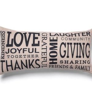 Set of TWO Lumbar Pillow Case Covers - Jute, Polyester, Linen, EUC!